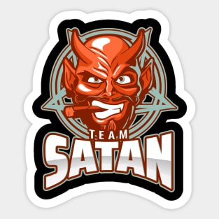 Team Satan Sticker